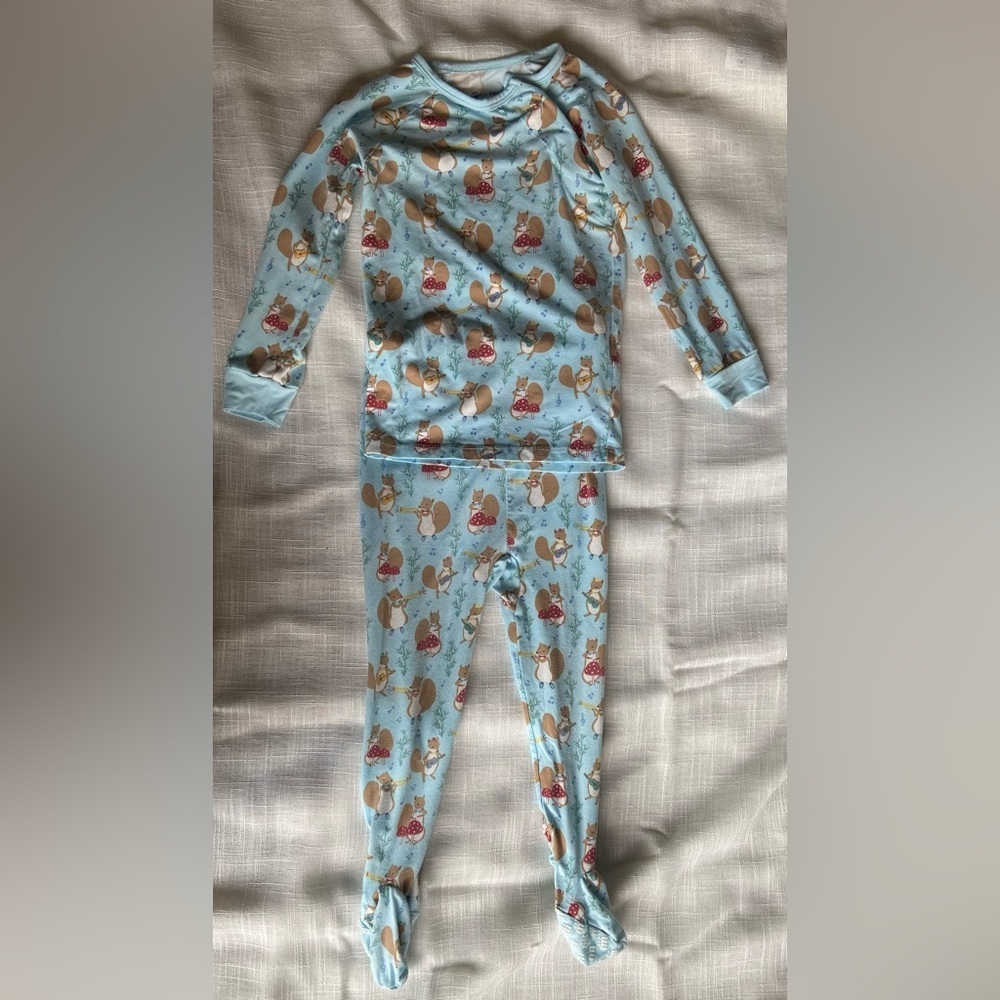 Magnetic Me Toddler Band Together Magnetic Two-Piece Footed Pajamas 18-24 Mo
